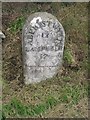 Old Milestone by the B4337, Nebo, Llansantffraid