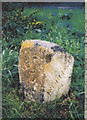 Old Milestone at Caverton Mains, south of Kelso