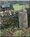 Old Milestone by the B4521, Old Ross Road, Great Tre-Rhew