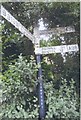 Direction Sign - Signpost by the B3133 in Langford