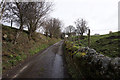 SK0682 : Minor road near Bowden Head by Ian S