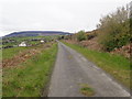 View WSW along Bernish Road in the direction of the junction with Seavers Road