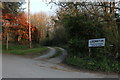 Entering Liddington on Ham Road