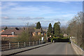 Ercall Lane bridge over the M54 on edge of Wellington