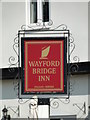 TG3424 : Sign for the Wayford Bridge Inn by Adrian S Pye