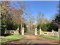 Entrance to Laughton Manor