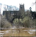 The Swale in flood