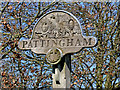 Village sign at Pattingham in Staffordshire