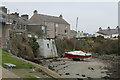 Beached boat