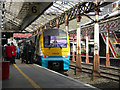 SJ7154 : A class 175 train at Crewe by John Lucas