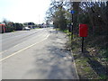 Bus stop on Bromfield Road, Ludlow