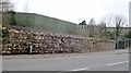 Sheet steel defences at Bessbrook Mill