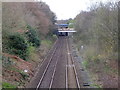 Looking West from the Railway Bridge on Holloway Drive