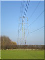 Pylons west of Scarrington (2)