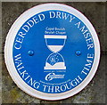 ST1289 : Beulah Chapel blue plaque, Abertridwr by Jaggery