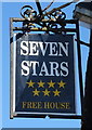 Sign for the Seven Stars, Broadstone