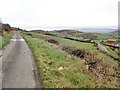 View North-east along the upper section of Bernish Road