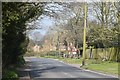 The main road through Woolverstone