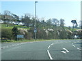 Penmaenmawr Road at Llanfairfechan boundary