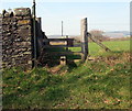 Stile on the west side of Eglwysilan Road, Eglwysilan