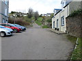 An unnamed street in the Dallintober district of Campbeltown