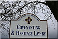 Covenanting & Heritage Lay-by Name Sign, Muirkirk