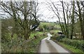 Whiddon Lane bridge over Colam Stream