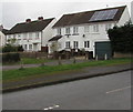 Rooftop solar panels, Five Locks, Cwmbran