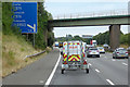 Railway Bridge over the M5 near Exeter