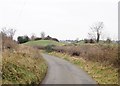 Glacial mounds near the bottom end of Quilly Road