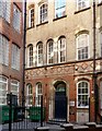 Courtyard to the rear of the Birkin Building, Broadway, Nottingham, courtyard entry