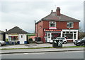 Shops and caf?, Waterloo Road, Pudsey