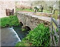 Stone bridge carrying Nethercott Lane