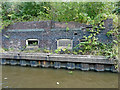 Demolished canalside factory near Mount Pleasant, Stoke-on-Trent