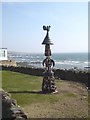 Sculpture by the sea at Lower Largo