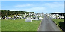 J3534 : Drumee Cemetery by Eric Jones