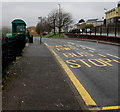 Aneurin Terrace bus stop and shelter, Rhymney