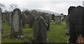 Northern edge of a burial ground, Libanus, Powys