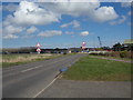 TM4599 : Entering St. Olaves on the A143 Beccles Road by Geographer