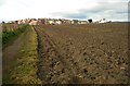 Ploughed field beside the Fife Coastal Path