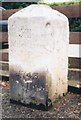 TQ1074 : Old Milestone by the A315, Staines Road; North Feltham by Milestone Society