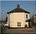 Exebridge Tollhouse by the A396 crossroads