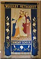 Woodley Methodist Sunday School banner