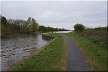 SE6315 : New Junction Canal near Smallhedge Farm by Ian S
