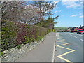 Kiln Lane near to the school entrance