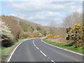 Powerlines crossing the A27 (Tandragee Road)  at Gorragh Wood