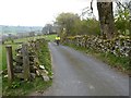 The steep climb up from Bampton