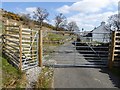 Deer-proof gate at Truss Gap