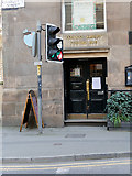 SJ8498 : Portico Library Entrance, Charlotte Street by David Dixon