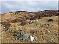 NH1983 : Building footings below Coire na Mòine, Ross and Cromarty by Claire Pegrum